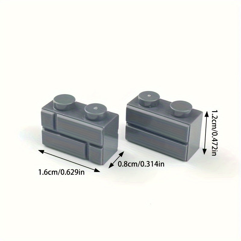 Architectural Building Blocks DIY Educational City Wall Bricks Set