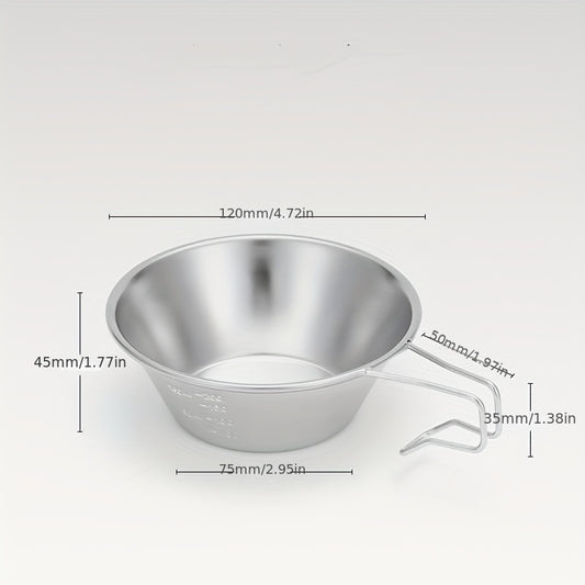 1pc Outdoor Camping Bowl Durable Tableware