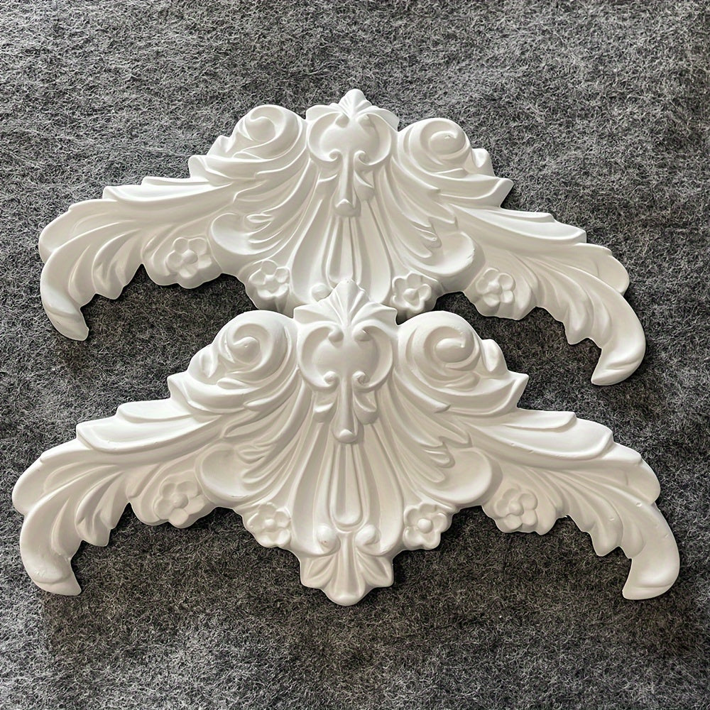 French Ceiling Pu Corner Flower Decorative Line Semicircular Line
