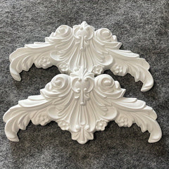 French Ceiling Pu Corner Flower Decorative Line Semicircular Line