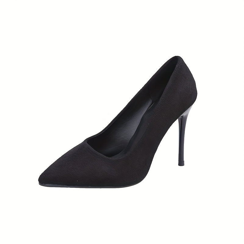 Women's Pointed Toe High Heels Classic Slip On Court Pumps