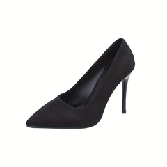 Women's Pointed Toe High Heels Classic Slip On Court Pumps