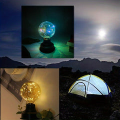 PVC Large Round Light Bulb Acrylic Nursery Small Night Light
