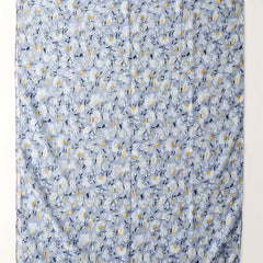 Boho Flower Print Tassel Scarf Shawl for Women