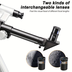 Kids Telescope with Tripod Stand 60X Magnification ABS Material