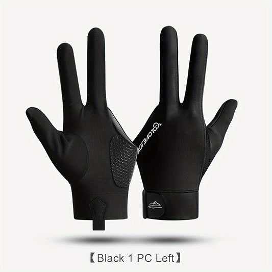 Snooker Glove Left/Right Hand High Elastic Breathable Anti-slip Silicone