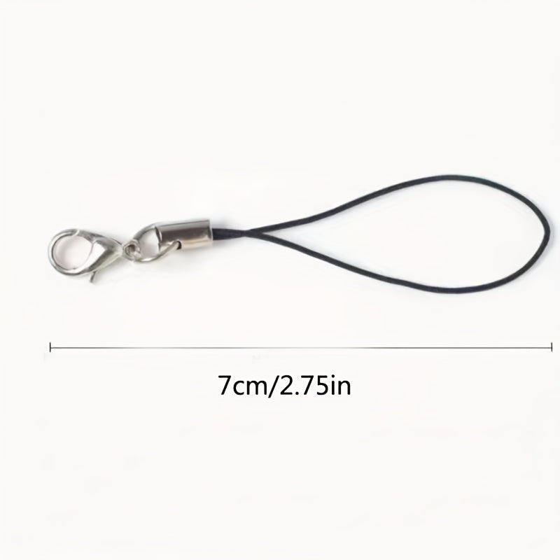 Cell Phone Charm Straps Mobile Phone Lanyards Charm Straps With Hook