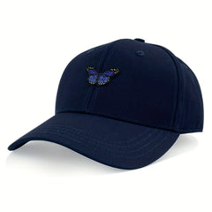 Butterfly Embroidery Patch Baseball Cap Candy Dad Hats Adjustable