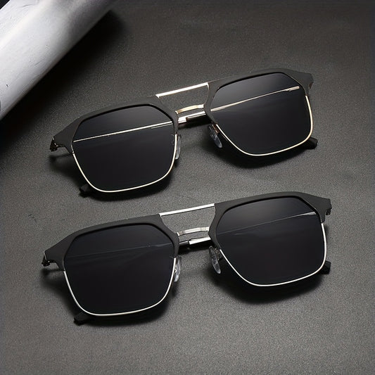 Men's Large Frame Sunglasses UV400 Protection