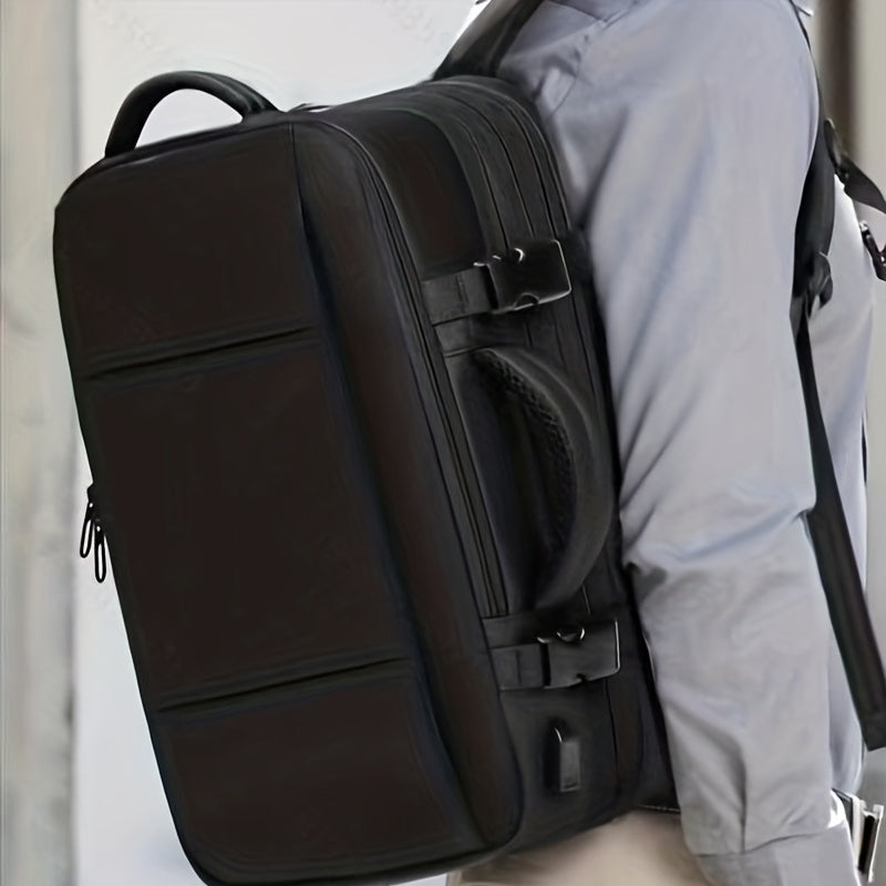Large Capacity Business Travel Backpack, Expandable Bag