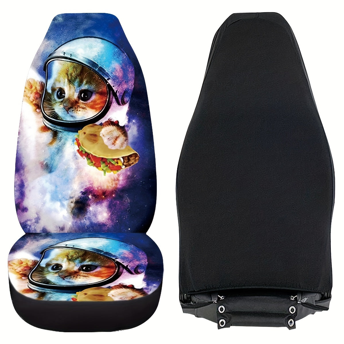 Kitten Print Car Seat Cover