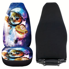 Kitten Print Car Seat Cover