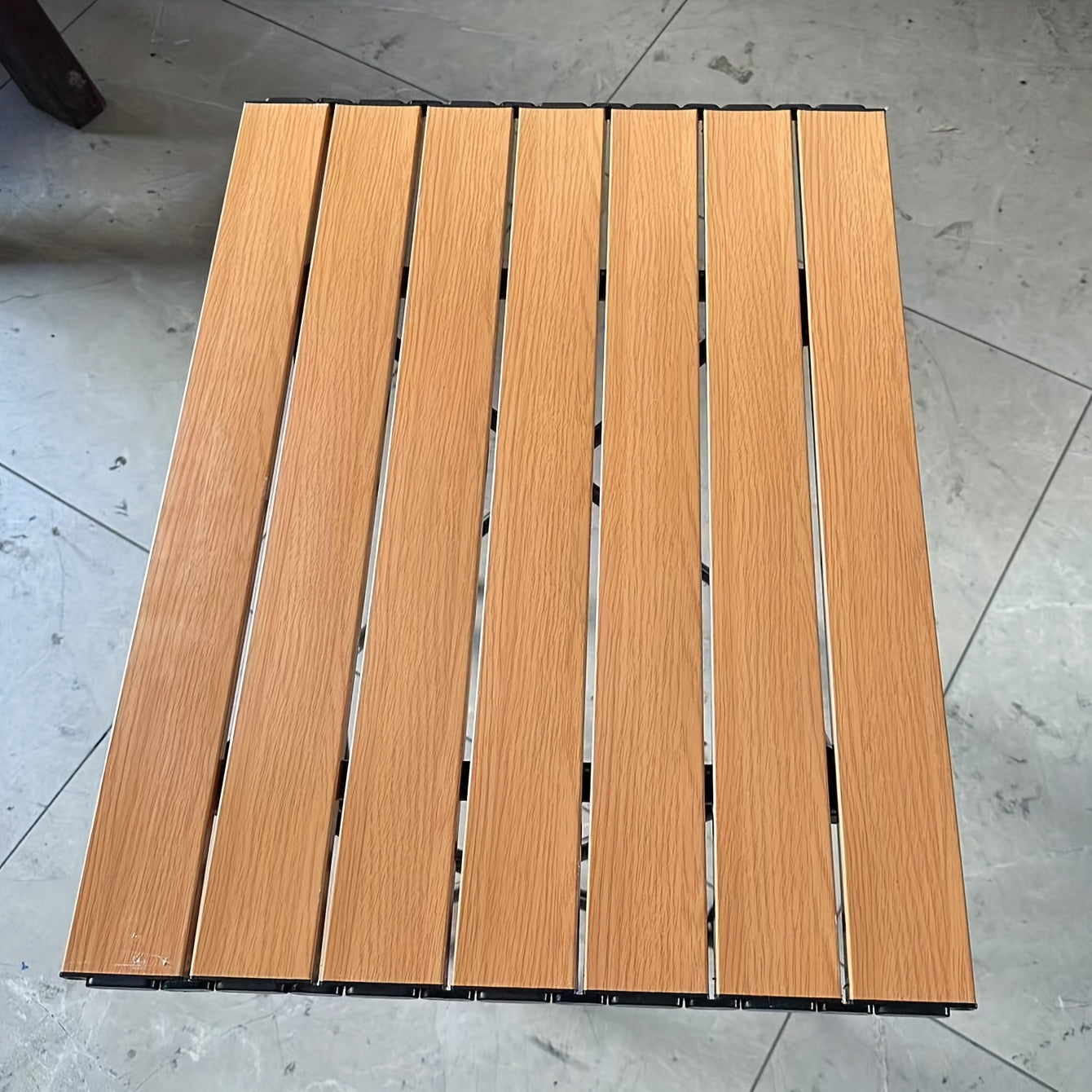 Portable Folding Aluminum Picnic Table for Camping