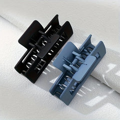 2pcs Matte Non Slip Hair Claw Clips for Thick Hair