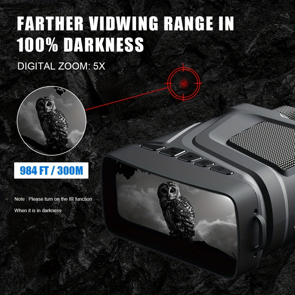 B12 Professional HD Night Vision 5X Zoom Digital Infrared Goggles