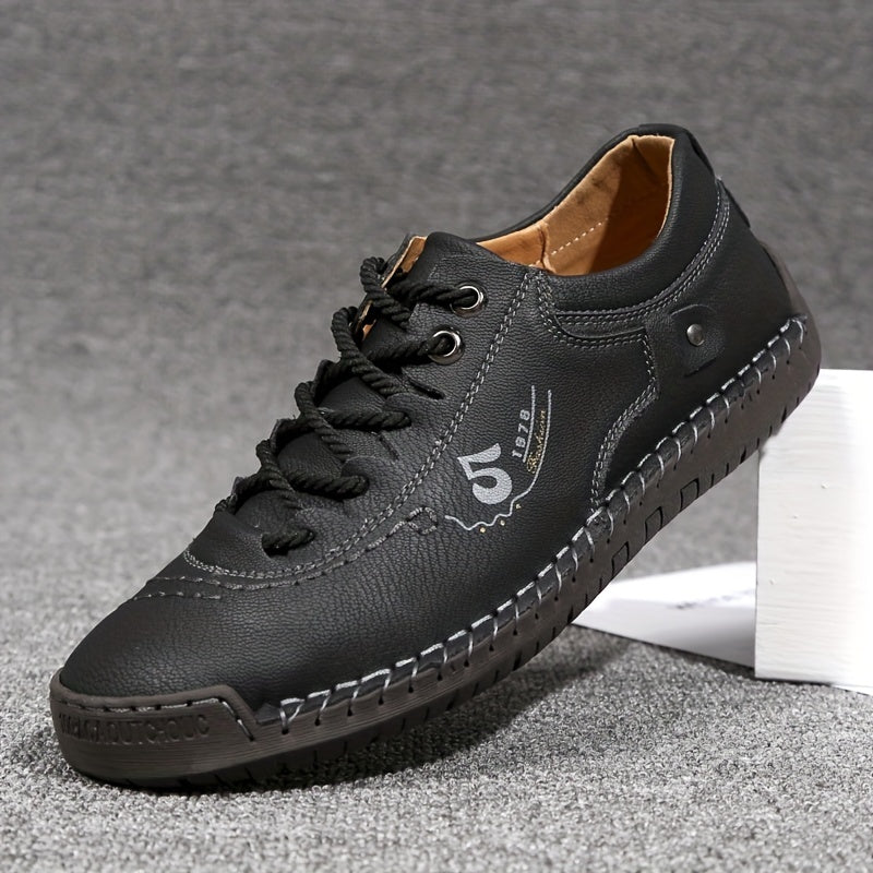 Men's Retro Stitch Non Slip Loafer Shoes
