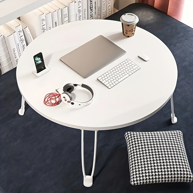 Foldable Small Bed Desk Study Computer Desk for Home Bedroom