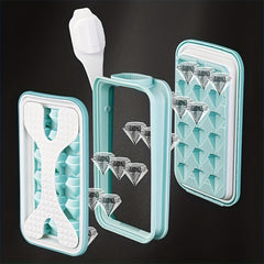 2in1 Hockey Pot Ice Cube & Ball Maker Silicone Mold