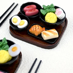 Japanese Cuisine Set Ornament Dollhouse Accessories