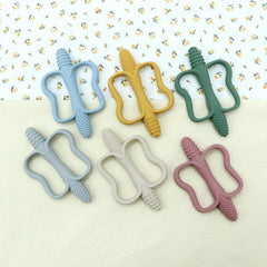 Soft Silicone Teething Toys for Babies 0-6 Months - 5 Pack