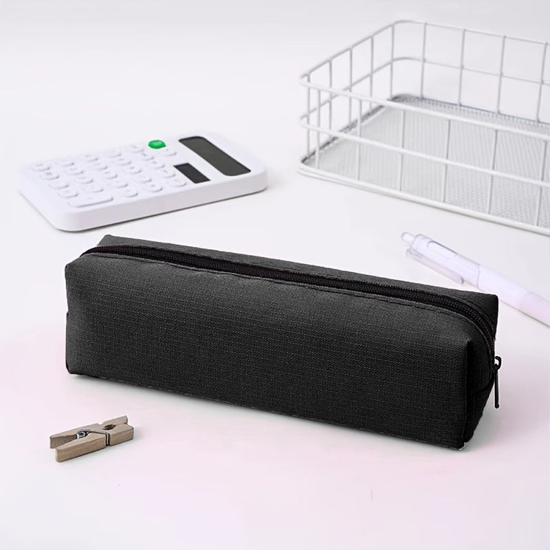 Canvas Bag for Pencil Bags - Small & Portable Stationery Cosmetic Pouch