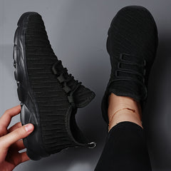 Breathable Mesh Flying Woven Shoes Lightweight Outdoor Sneakers