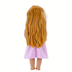 Floral Doll Princess Dress 17-18 Inch Dolls