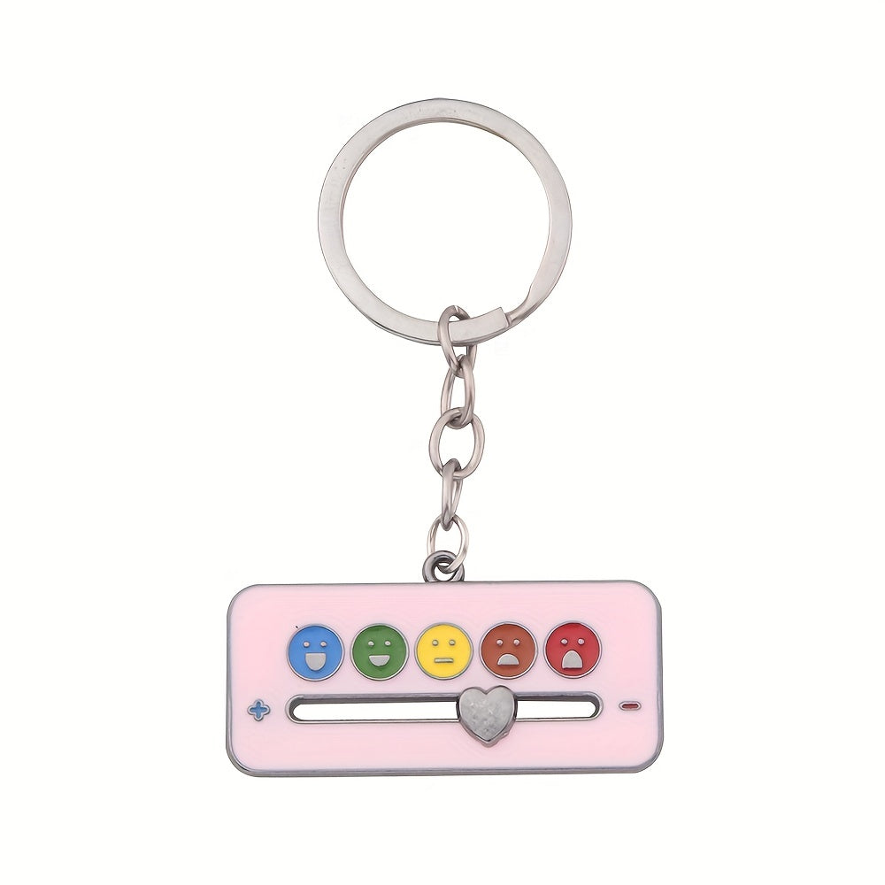Cartoon Social Expression Symbol Keychain for Men
