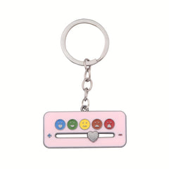 Cartoon Social Expression Symbol Keychain for Men