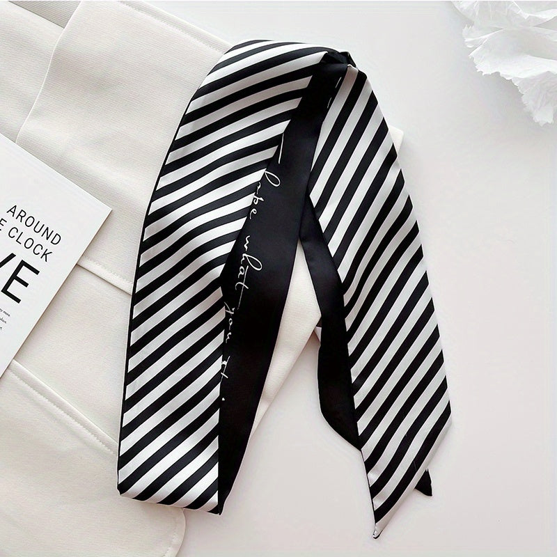 Classic Twilly Scarf for Women Hair Tie Neckwear