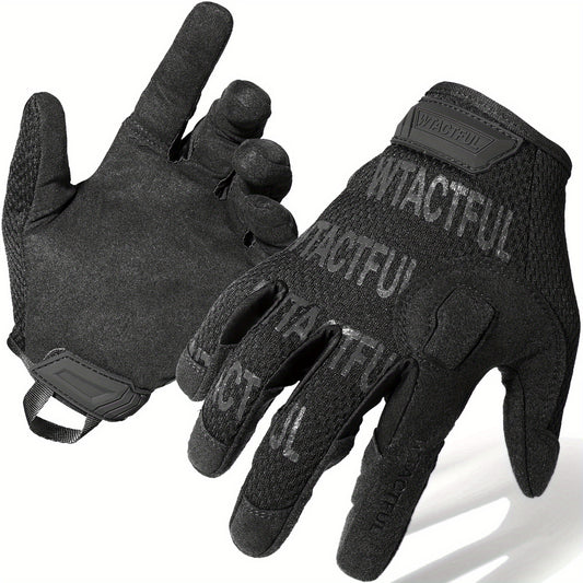 Men's Tactical Gloves Windproof Touch Screen for Outdoor Activities
