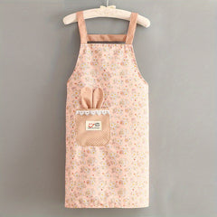 Canvas Long Sleeve Apron for Cooking and Catering