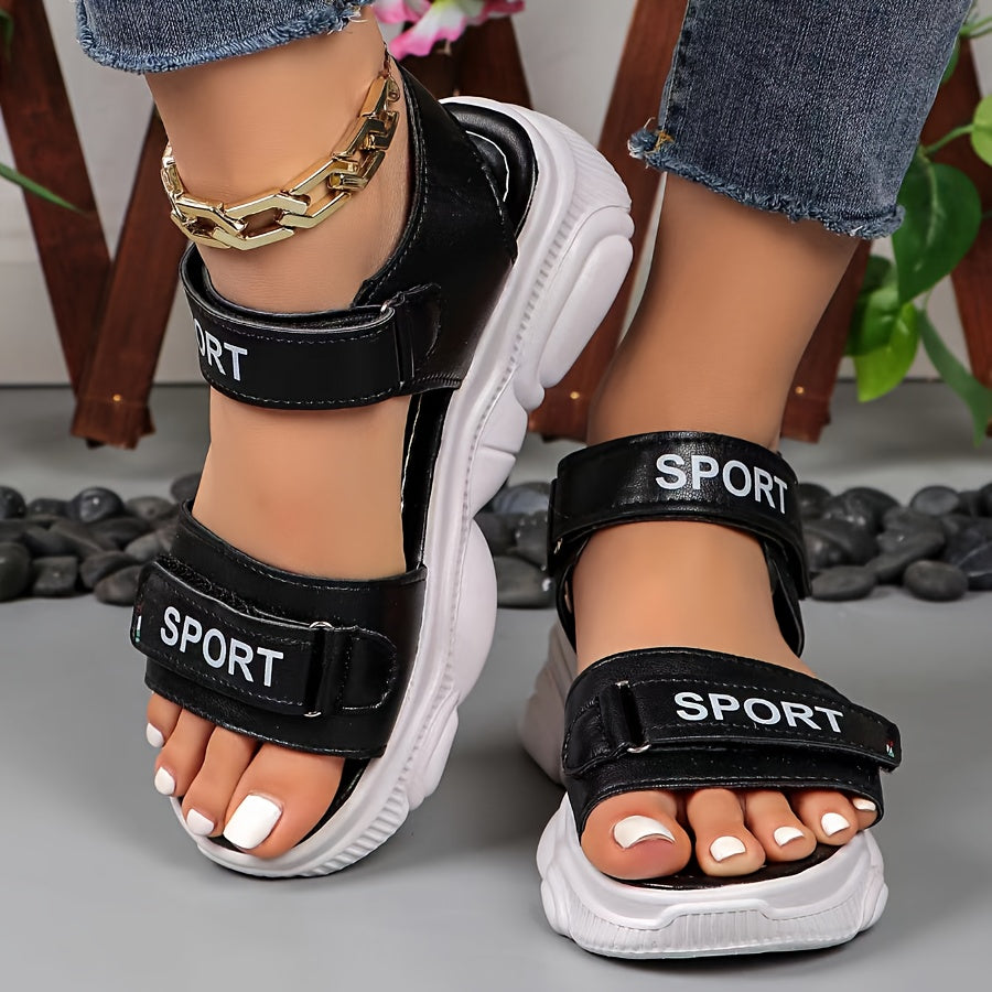 Summer Beach Sandals Women Non-slip Thick Bottom Sports Shoes