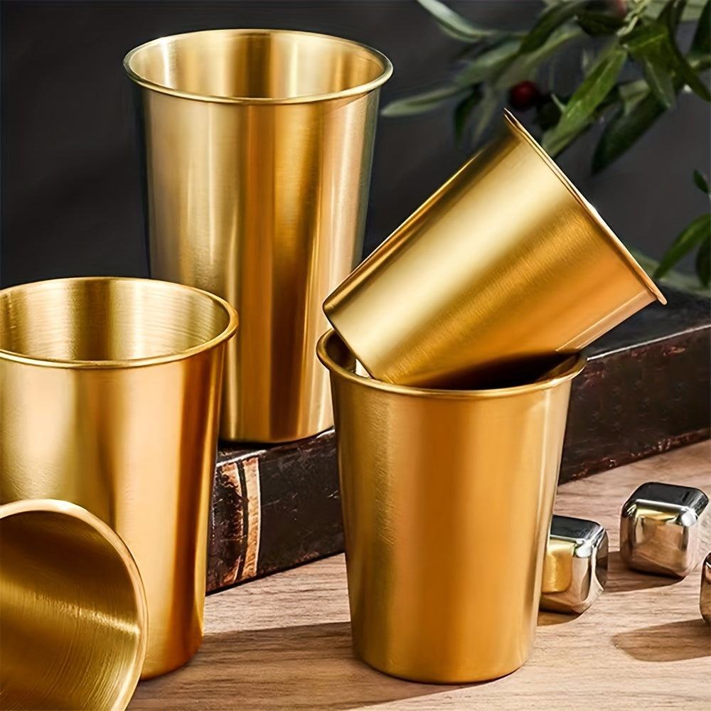 Stainless Steel Water Cup Outdoor Camping Beer Mug Household Utensils