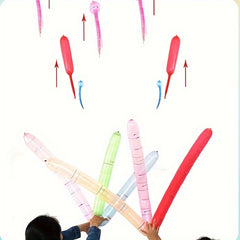 Rocket Balloon Long Strip Latex Toy Flying Weather Ball Decoration