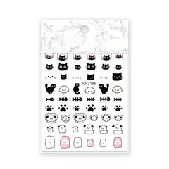 Cat Dog Nail Sticker Nail Art Decoration