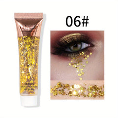 Sequin Gel Face Body Lip Eye Shadow Polarized Stage Makeup