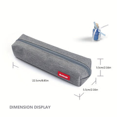 SeamiArt Small Solid Pencil Case - Organize Your Supplies in Style