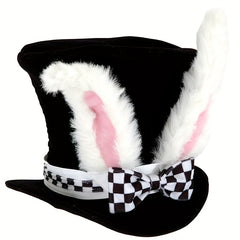Easter Rabbit Funny Party Hat Velvet Costume Cosplay Plush Topper