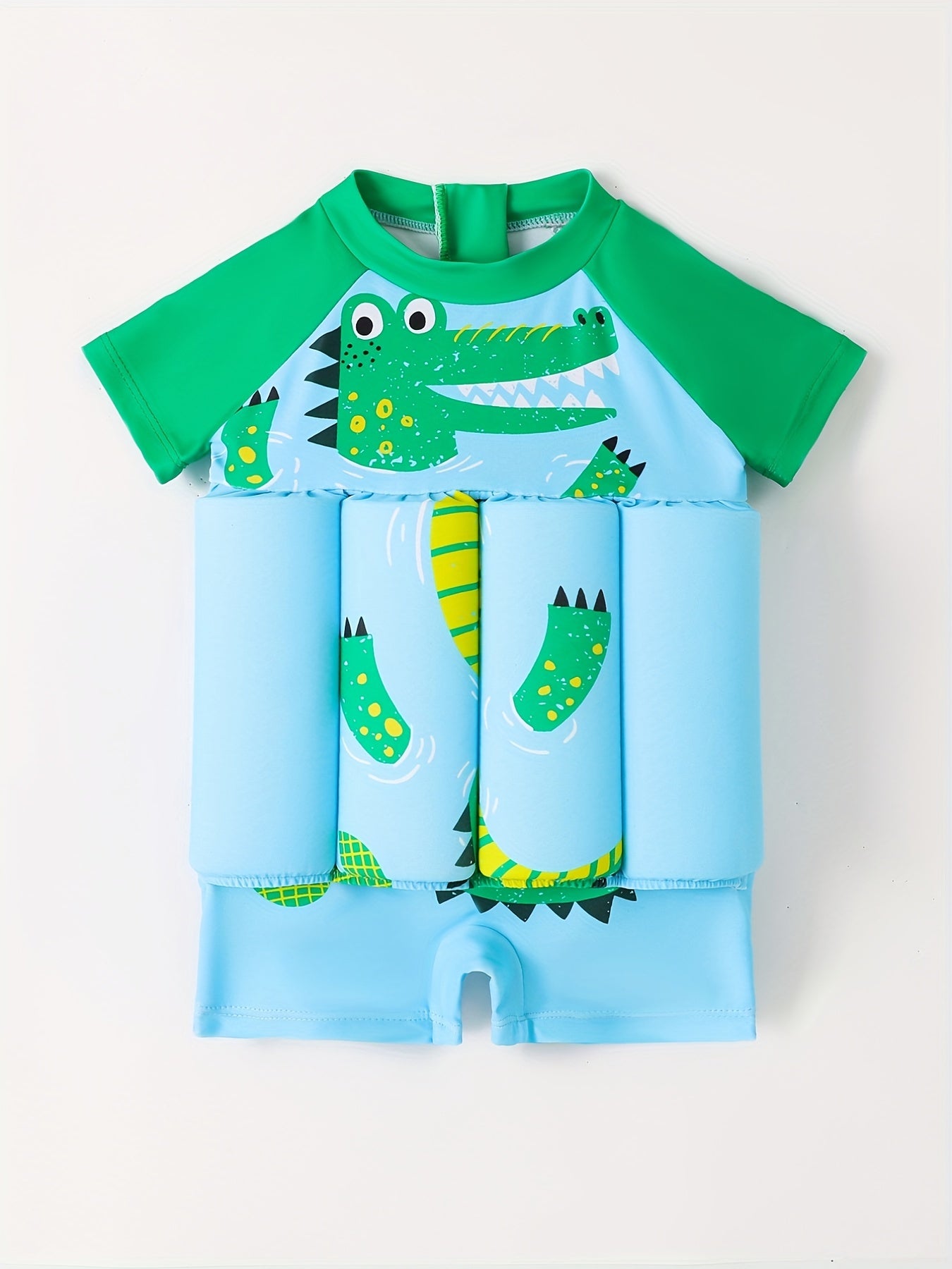 Kids Buoyancy Swimsuit - Cartoon Pattern