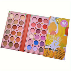 72-Color Fruit Eyeshadow Palette Matte Pearly Finish