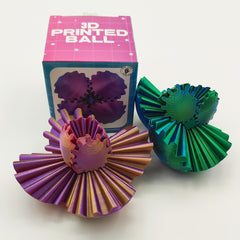 Colorful Flexible Gear Ball Model with Gradient