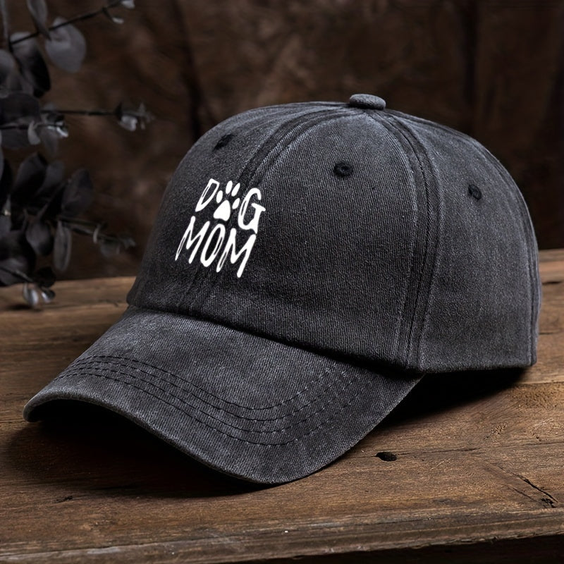 Dog Mom Baseball Cap Sun Hat For Men