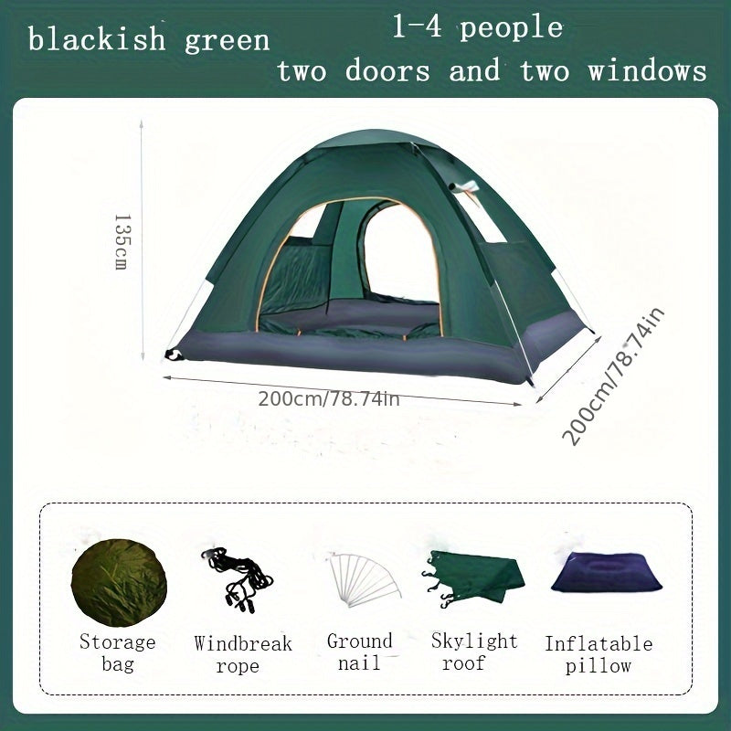 Portable UV Protection Automatic Tent With Mosquito Net