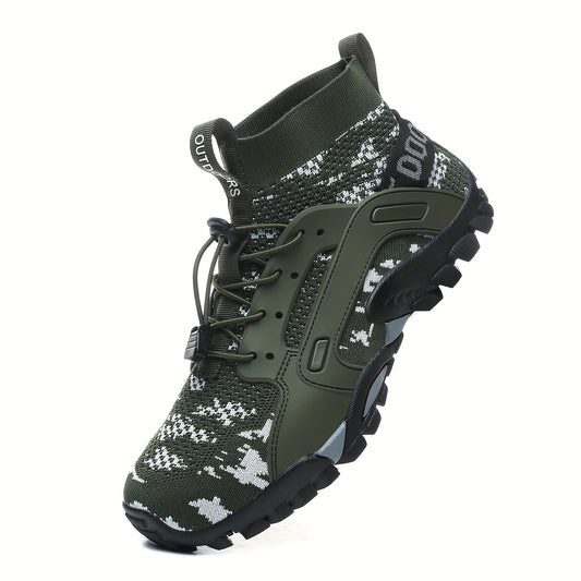 Lightweight Camo Water Shoes with Buckle Quick Dry Non Slip Sneakers