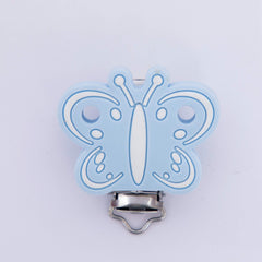Silicone Butterfly Pacifier Clip