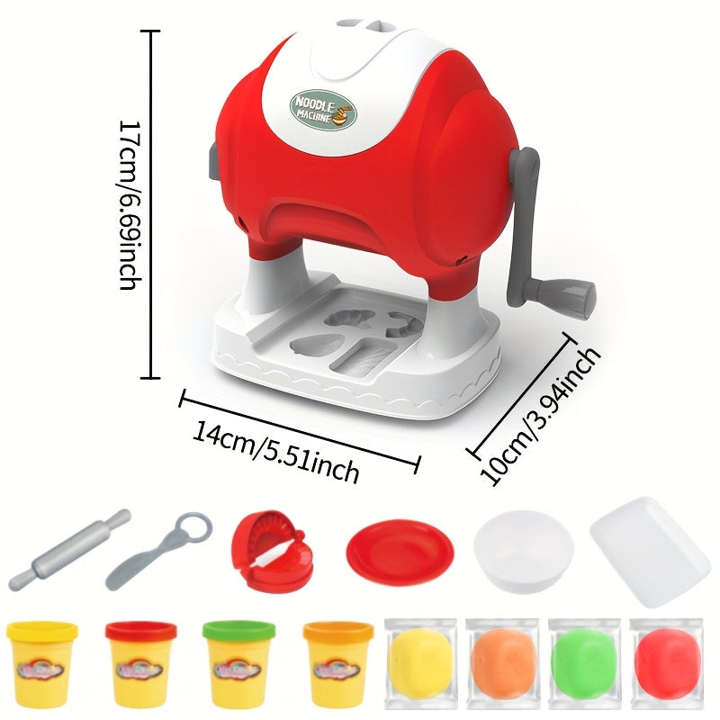 Kids Play Kitchen Noodle Maker Set - DIY Food Tool