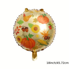 Thanksgiving Aluminum Balloon Set for Party Decoration