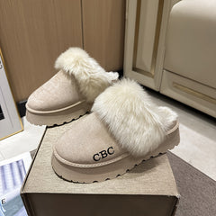 Women's Plush Lined Snow Boots for Fall & Winter