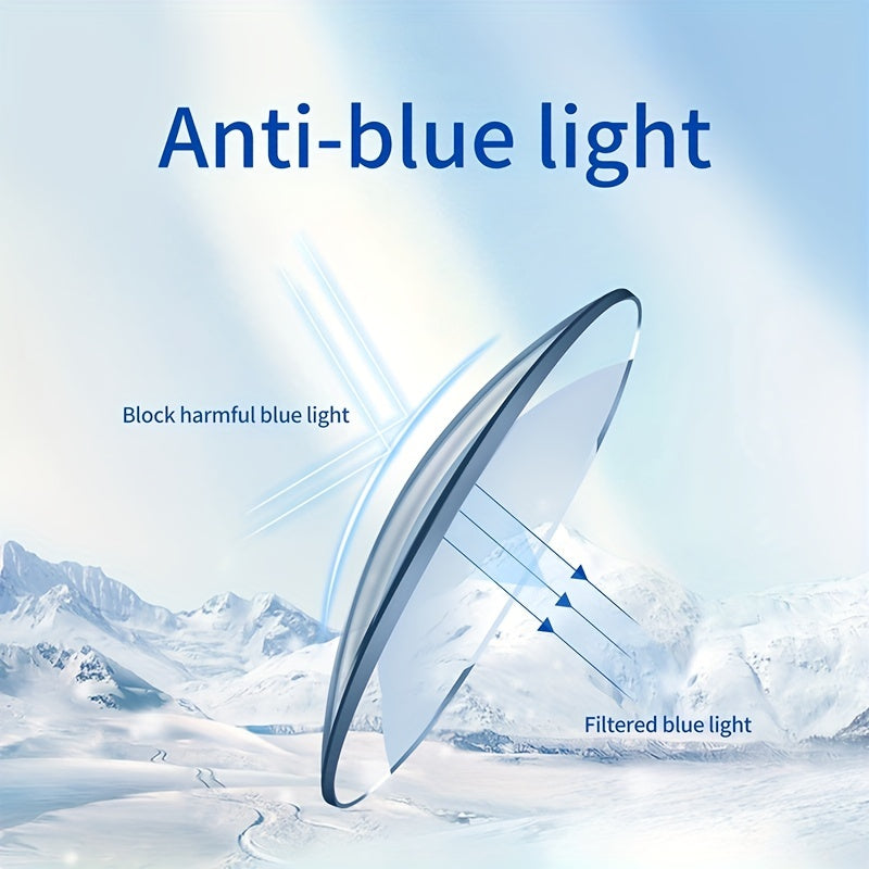 Men's Anti Blue Light Glasses Ultra Light Eyeglasses